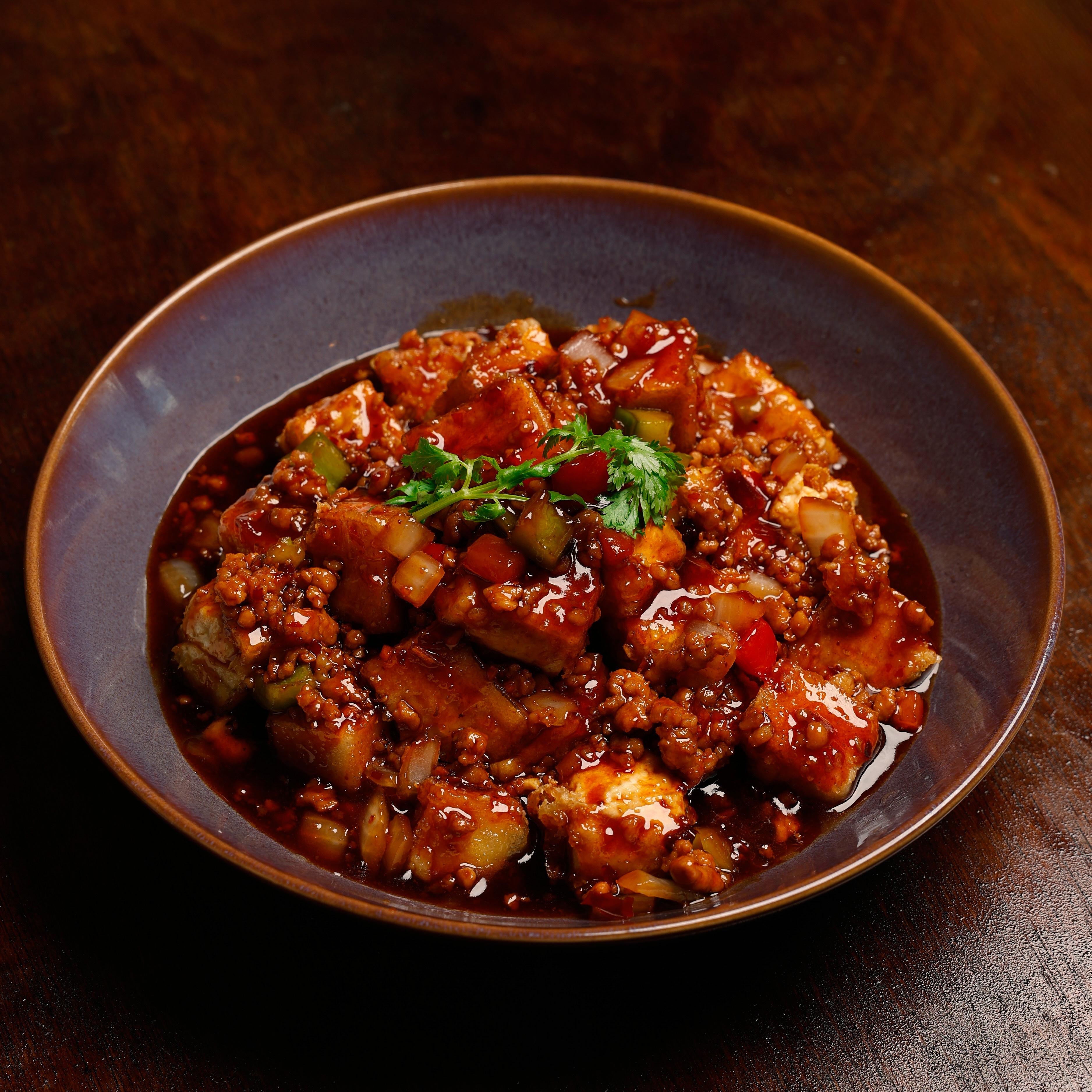 Tofu in Garlic Sauce 魚香豆腐