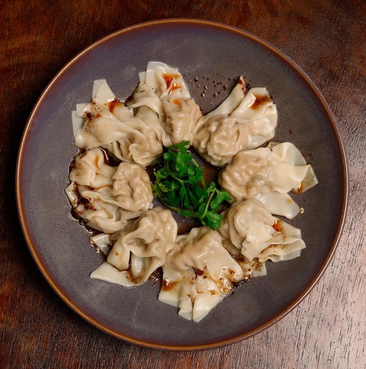 Red-Oil Wontons (8) 紅油雲吞