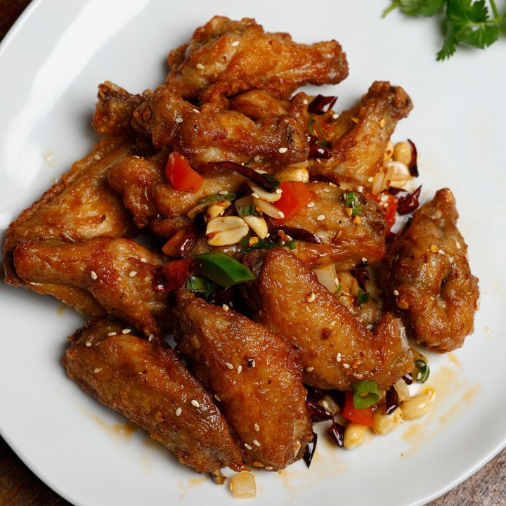 Szechuan Chicken Wings (10) 川味炸雞翅
